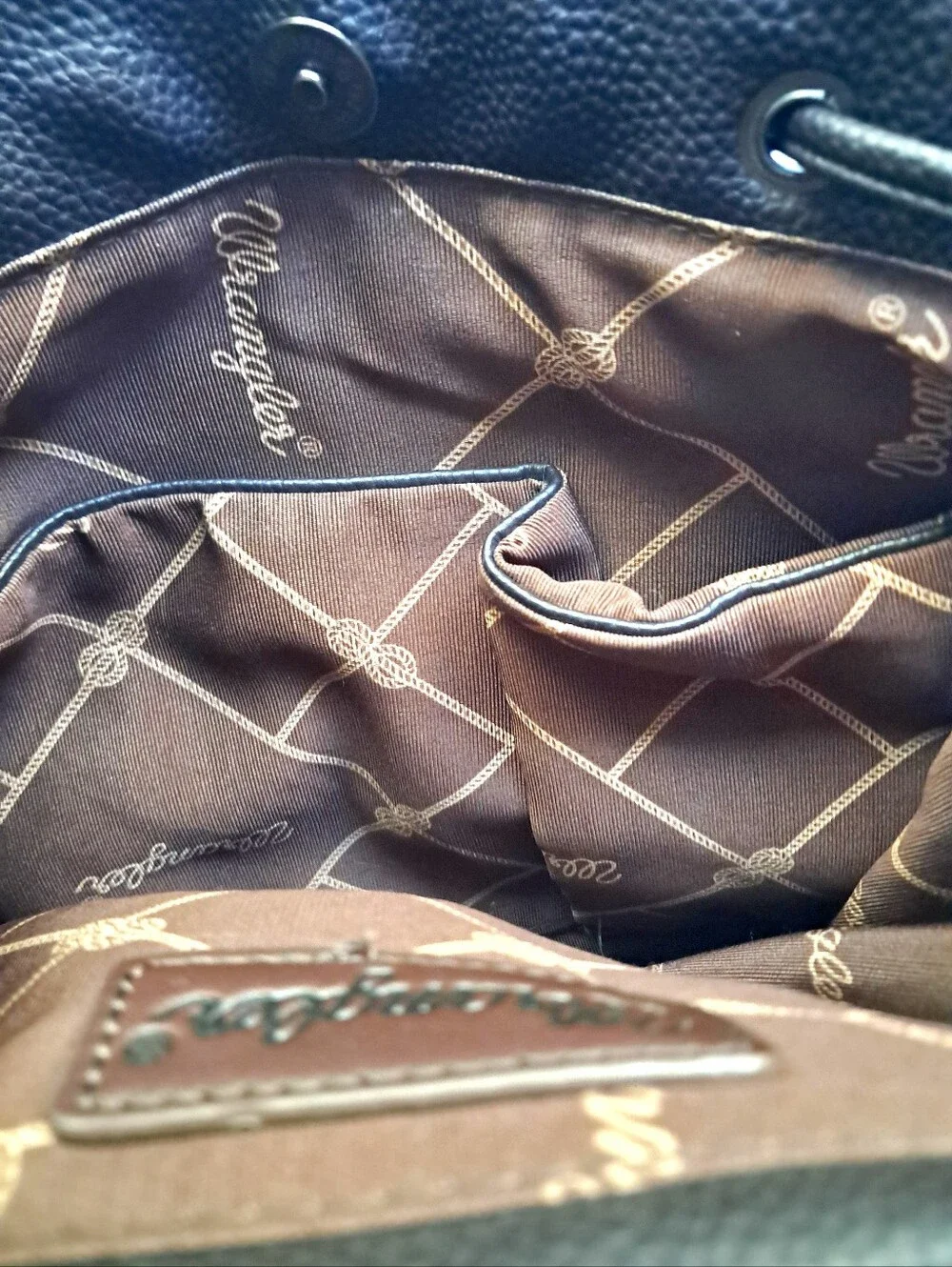 Wrangler NWOT Concealed Carry Backpack Genuine Hair On Hide